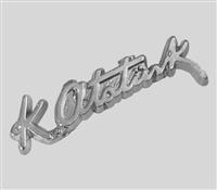 METAL İMZA ROZET (BEYAZ)