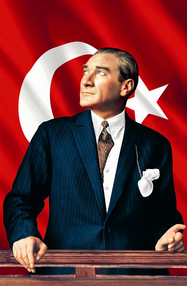 70x105 Bayrak Ataturk Lu