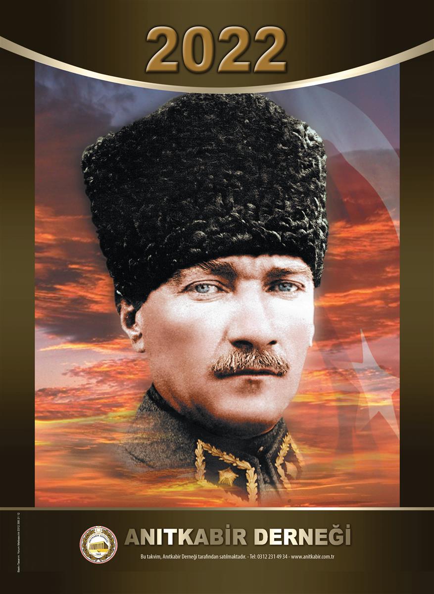 2022 YILI DUVAR TAKVİMİ