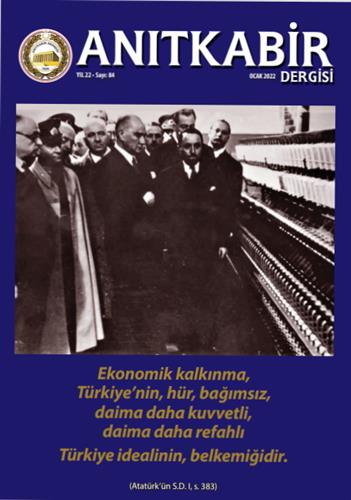 ANITKABİR DERGİSİ(84.sayı)