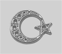 METAL AYYILDIZ ROZET