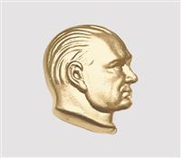 ATA VE BAYRAK ROZET (SARI PROFİL)